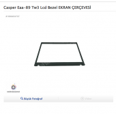 Casper Eaa-89 Tw3 Lcd Bezel EKRAN ÇERÇEVESİ - 1