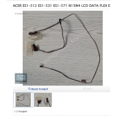 ACER ES1-512 ES1-531 ES1-571 EX2519 N15W4 LCD DATA FLEX KABLO thumbnail 1