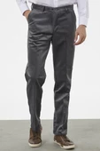 Klasik Chino Kadife Pantolon - Gri - 3