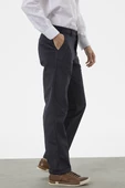 Klasik Chino Kadife Pantolon - Siyah - 3