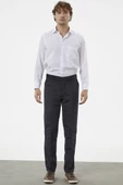 Klasik Chino Kadife Pantolon - Siyah - 5