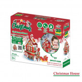 3D PUZZLE MAKET AKAR YILBAŞI EVİ . - 3