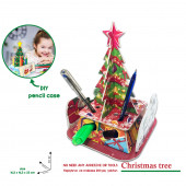 3D PUZZLE MAKET YILBAŞI AĞACI. - 3