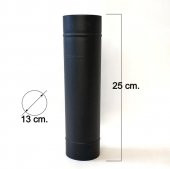 Mat Siyah Emaye Soba Borusu 25 Cm 1.Kalite - 1
