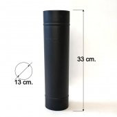Mat Siyah Emaye Soba Borusu 33 Cm 1.Kalite - 1