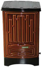Alttan Havalı Kovalı Uyuyan Soba-kömür Sobası-odun Sobası Kovalı - 1