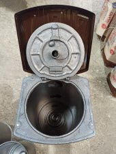Alttan Havalı Kovalı Uyuyan Soba-kömür Sobası-odun Sobası Kovalı - 2