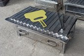 Özel Üretim El Yapımı Kömürlü Kamp Mangalı 50 x 24 CM (Barbekü İçin Uygun) - 1