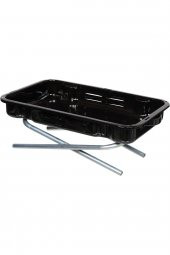 Mangal Set 3 Kademeli 45x30cm Pervazlı Isıya Dayanıklı Lüks Mangal - 3