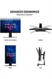 Xg251g 62,2 Cm (25 İNÇ) Oyun Monitörü (full-hd, Ips Panel, 1 Ms, 360 Hz, G-sync, - 3