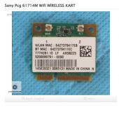 Sony Pcg 61714M Wifi WİRELESS KART - 1