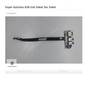 Exper Karizma A5B Usb Soket Ses Soket - 1