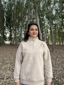 FERMUARLI POLO YAKA KAZAK/ sweatshirt - 7