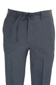 Cengiz İnler Çizgili Yan Cep Gofre Erkek Pantolon - 4