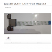 Lenovo G50-30, G50-45, G50-70, G50-80 Usb Soket ses soket - 1