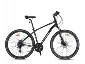 TX 150 - 28" Trekking - 18' - 24 Vites - H.DISC - Mat Siyah-Gri/Turkuaz - 1