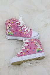 GA&LA ışıklı elsa baskılı converse ayakkabı - 1