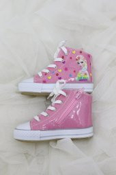 GA&LA ışıklı elsa baskılı converse ayakkabı - 7