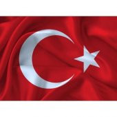 Gen-Of Türk Bayrağı 50x75 cm Alpaka Kumaş - 1