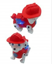 Yürüyen Köpek Pilli Işıklı Sesli Paw Patrol Marshall Figür Benzeri Yürüyen Köpek - 2