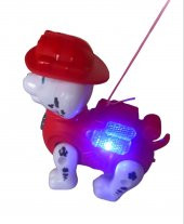Yürüyen Köpek Pilli Işıklı Sesli Paw Patrol Marshall Figür Benzeri Yürüyen Köpek - 4