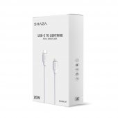 SHAZA Orijinal Sarım Type-C To Lightning 60W Destekli Hızlı Şarj ve Data Kablosu -1 Metre - 2