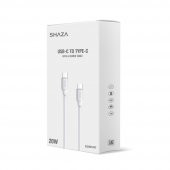SHAZA Orijinal Sarım Type-C To Type-C 60W Destekli Hızlı Şarj ve Data Kablosu -1 Metre - 2