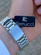 FRC.1.511 Ferrucci Yeni Sezon Tsuyosa Model 30 mt Suya Dayanıklı Çelik Kordon Erkek Kol Saati - 5