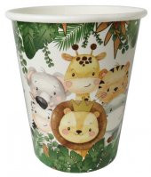 BARDAK KARTON SAFARİ PASTEL RENK 8OZ 8 ADET thumbnail 3