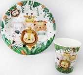 BARDAK KARTON SAFARİ PASTEL RENK 8OZ 8 ADET thumbnail 4