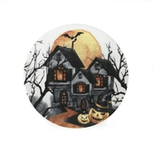 Keramika Keraart Halloween Blue Castle Servis Tabağı 26 Cm 19952 - 4