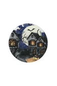 Keramika Keraart Halloween Blue Castle Servis Tabağı 26 Cm 19951 thumbnail 2