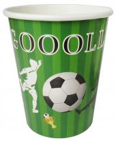 BARDAK KARTON FUTBOL GOOOLL 8OZ 8 ADET - 3