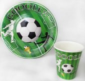 TABAK KARTON FUTBOL GOOOLL 23 CM 8 ADET - 2