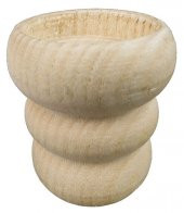 AĞAÇ KÜTÜK TEALİGHT MUMLUK BOĞUMLU NATUREL 1 ADET thumbnail 1