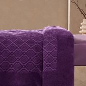 Marie Claire Agusto Çift Kişilik Yatak Örtüsü Mürdüm MC060640 - 1