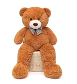 80 cm Papyonlu Peluş Ayıcık - % 100 YERLİ ÜRÜN - 12