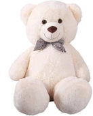 80 cm Papyonlu Peluş Ayıcık - % 100 YERLİ ÜRÜN - 7