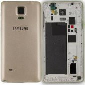 Samsung Galaxy Note 4 SM-N910 Kasa Kapak Gold - 1