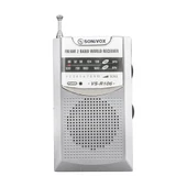 Sonivox Vs-r106 Gri Renk Mini Cep Radyosu Deprem Çantasına Uygun Fm Radyo - 3
