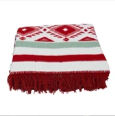 İpekçe Petra Çift Kişilik Pamuk Battaniye  Asorti Renkler 180*220 thumbnail 7