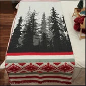 İpekçe Petra Çift Kişilik Pamuk Battaniye  Asorti Renkler 180*220 thumbnail 3