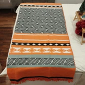 İpekçe Petra Çift Kişilik Pamuk Battaniye  Asorti Renkler 180*220 thumbnail 8