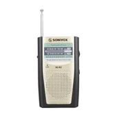 Sonivox Vs-r2 Krem Renk Mini Cep Radyosu Deprem Çantasına Uygun Fm Radyo - 3