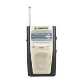 Sonivox Vs-r2 Krem Renk Mini Cep Radyosu Deprem Çantasına Uygun Fm Radyo - 1