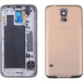Samsung Galaxy S5 Kasa Kapak Gold - 1
