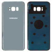Samsung Galaxy S8 Plus SM-G955 Arka Kapak Pil Kapağı Gümüş - 1
