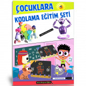 Çocuklara KODLAMA Eğitim Seti (Laminasyonlu Algoritma) - 1