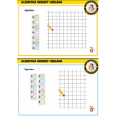 Çocuklara KODLAMA Eğitim Seti (Laminasyonlu Algoritma) - 4