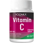 Voonka Vitamin C Çiğneme 60 Tablet - 1
